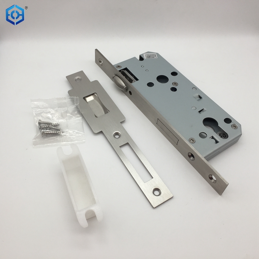 Silver Stainless Steel 4585 Roller Lock Body Roller Latch Mortise Lock 