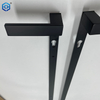 Black Stainless Steel Long Plate Infinito Door Handle