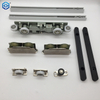 Concealed Sliding Mirror Door Hardware Ghost Door Trackless with Soft Close Mechanism