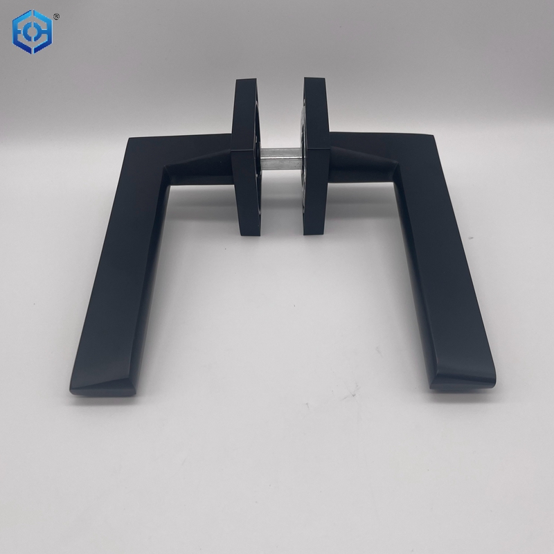 old aluminium door handles