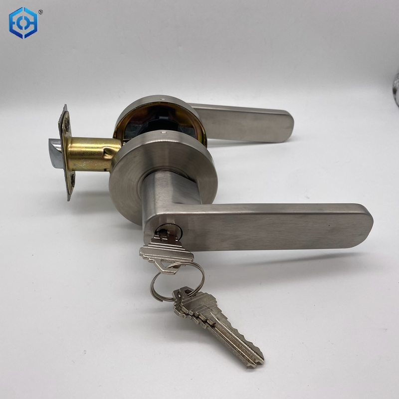 Stainless Steel 304 Extremely Heavy Duty Cylindrical Lever Door Lock 