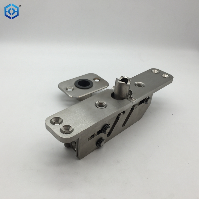 Stainless Steel Bathroom Offset Door Center Hardware Fittings 500kg Floor Spring 360 Degree Rotating Sky Axis Door Hinge