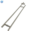 Brushed Stainless Steel 52-7/8" Designer Locking Ladder Pull Handle 