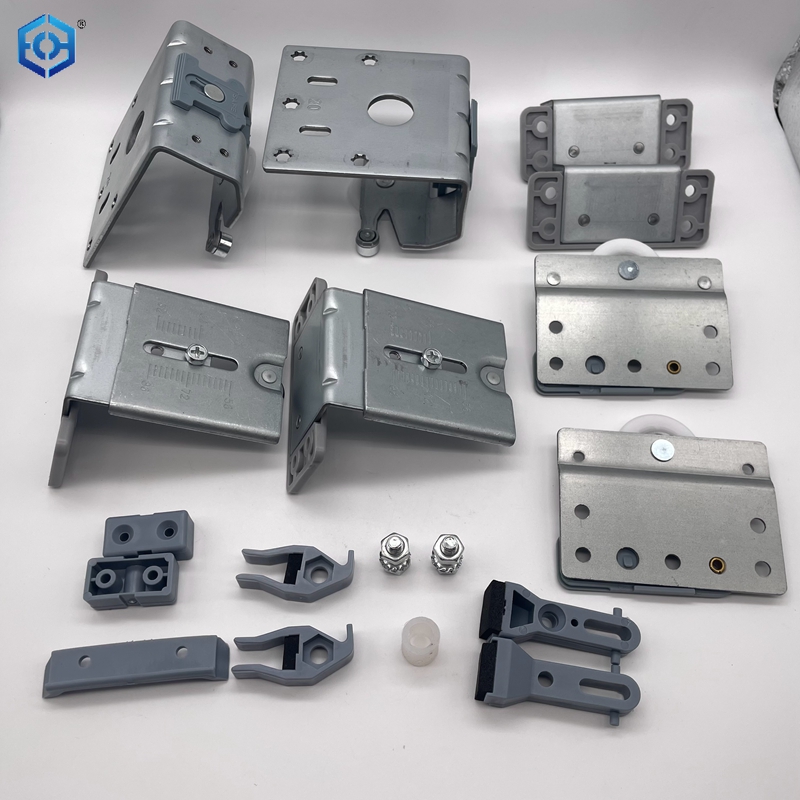 Side Hanging Sliding Door Roller for Both Wooden Wardrobe Door 