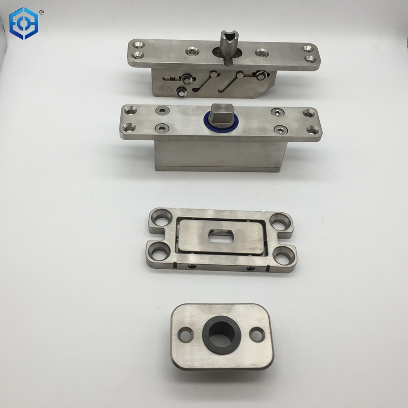 Stainless Steel Bathroom Offset Door Center Hardware Fittings 500kg Floor Spring 360 Degree Rotating Sky Axis Door Hinge