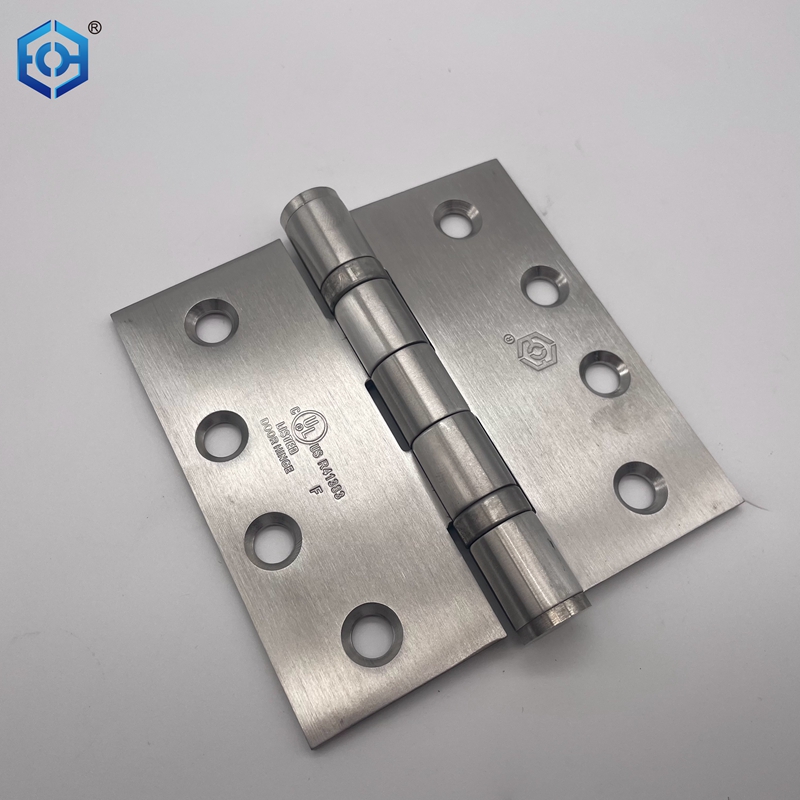 CUL Marked Standard And Heavy Weight 4 Inch Fire Rated Hinges for Use on Swinging-type Fire Doors 