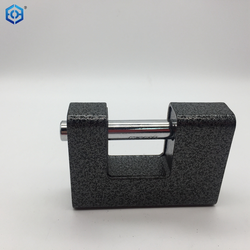 steel padlock