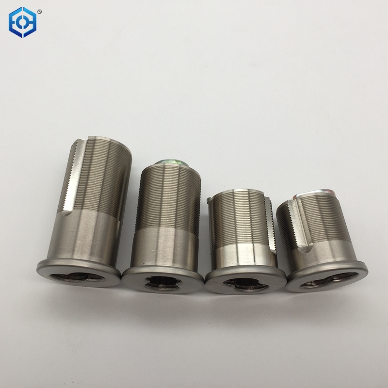 Extended American Style Brass Lock Cylinder Small Format IC Core Cylinder SFIC 7 Pins