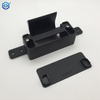 Black 105 Degree Adjustable Alloy Concealed Door Hinge for Aluminum Frame Door