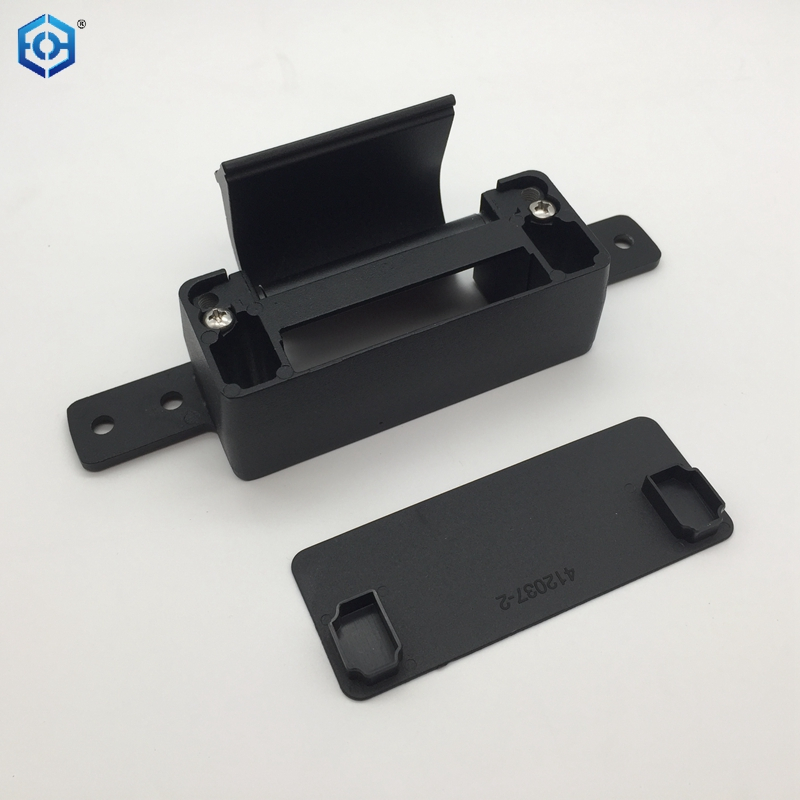 Black 105 Degree Adjustable Alloy Concealed Door Hinge for Aluminum Frame Door