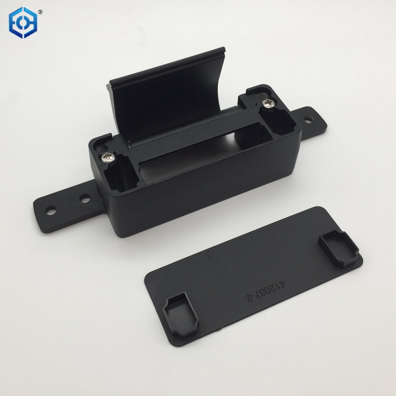 Black 105 Degree Adjustable Alloy Concealed Door Hinge for Aluminum Frame Door