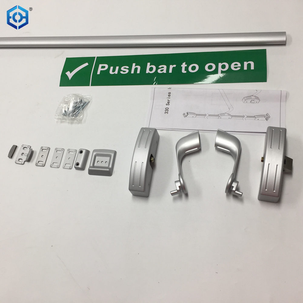 CE Marked To BS EN 1125 INTERTEK Surface Mounted Panic Hardware Commercial Panic Door Locks