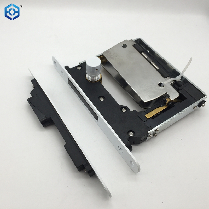 Invisible Door Lockset Concealed Pocket Sliding Door Lock with Magnetic Latch