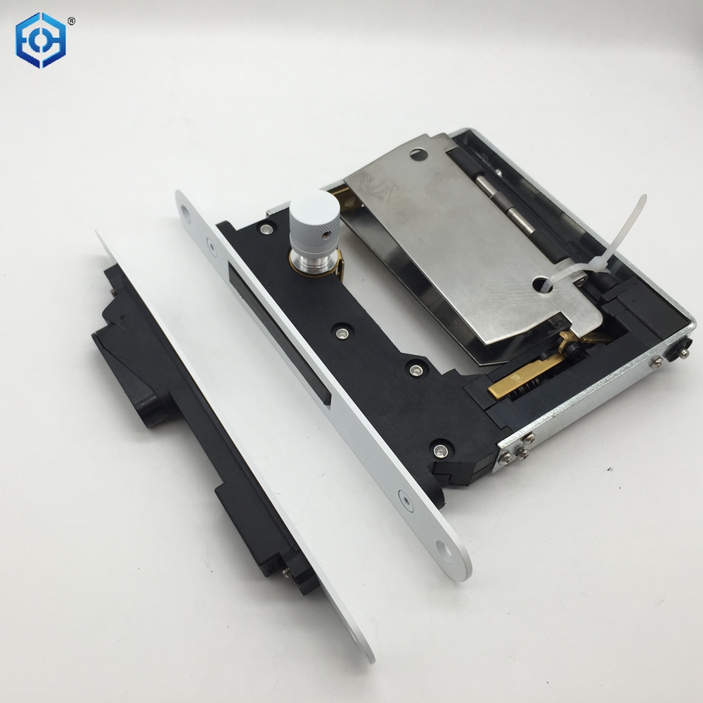 Invisible Door Lockset Concealed Pocket Sliding Door Lock with Magnetic Latch