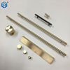 Various styles Solid Brass Furniture Handles T-bar Light Luxury Fashion Gold Wardrobe Dresser Cupboard Cabinet Drawer Pulls