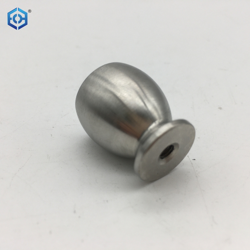Stainless Steel Lathe Fittings Hardware Factory Furniture Handles Cabinet Knob Kitchen Pull 