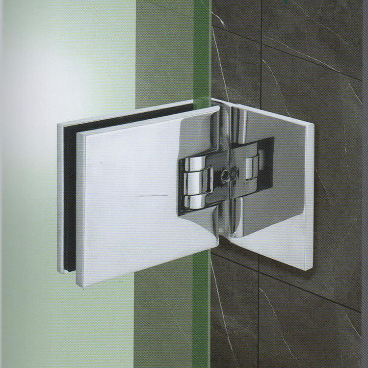 Stainless Steel 90 Degree self closing bathroom glass shower door hinge 