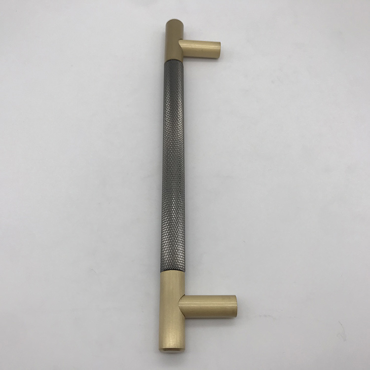 brushed brass door handles