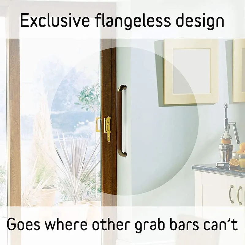 Stainless Steel Grab Bar Shower Arm
