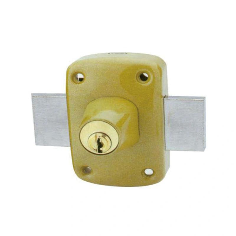 China Factory High Security 458 Door Rim Lock for French Market