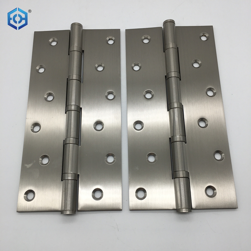 satin brass hinges