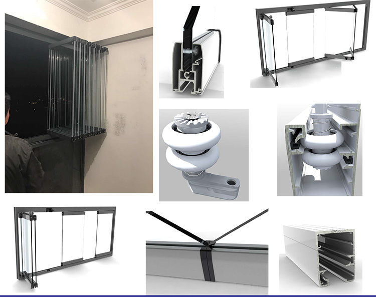 bifolds with integrated blinds