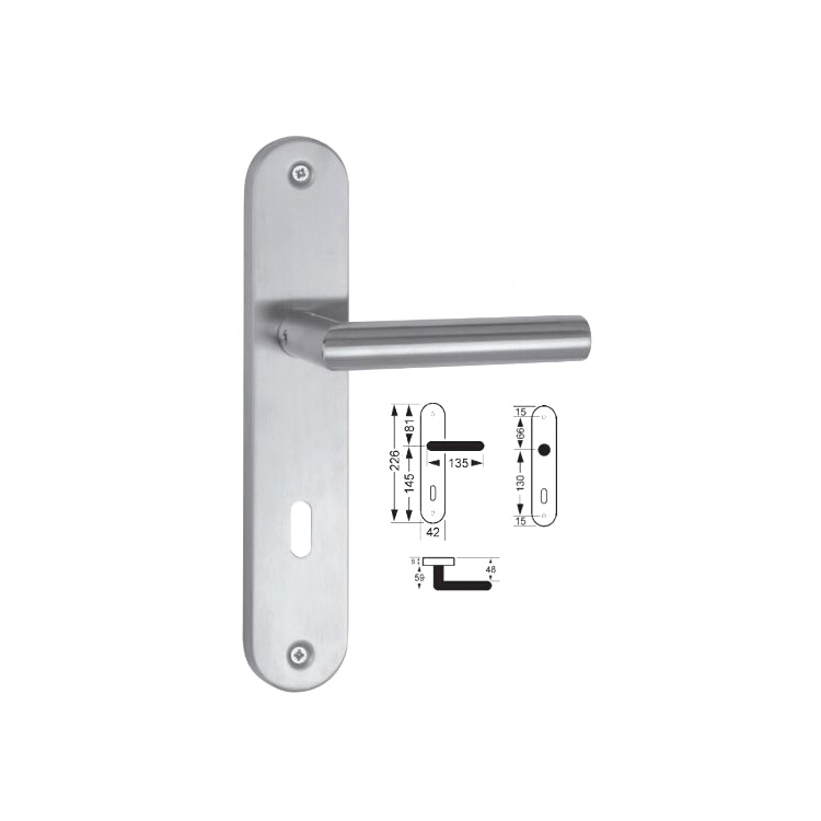 door handle finger plates