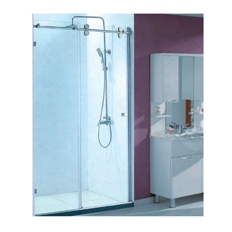Luxury Frameless Shower Room Enclosure Double Sliding Customize Tempered Glass Door for Bathroom