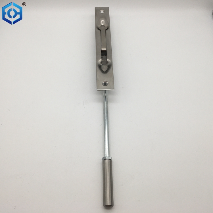 Uxcell Stainless Steel Door Flush Bolt - 4-Inch Sliding Barrel Latch Lock, 2 Pack, Spring Switch
