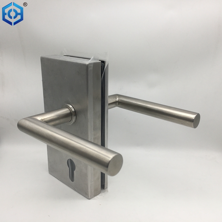 glass door latch lock