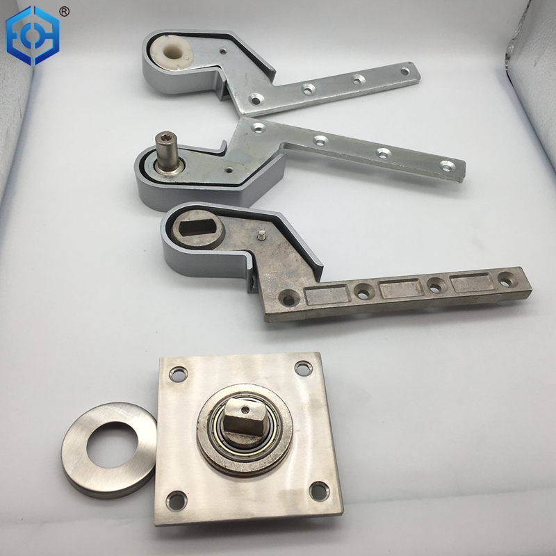 pivoting shower doors