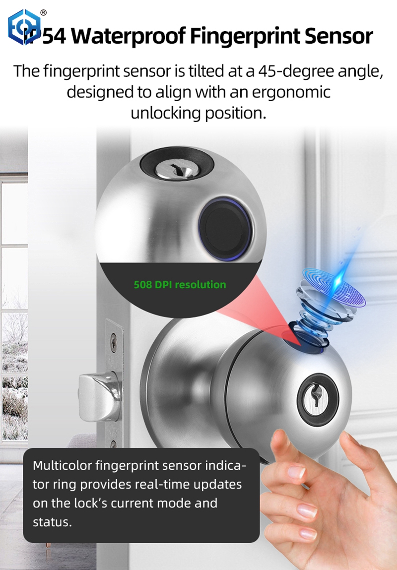 biometric door locks for business