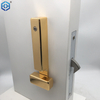 New Sliding Door Lock Sliding Door Wooden Door Bathroom Bedroom Double-sided Spring Embedded Folding Door Hook Clasps