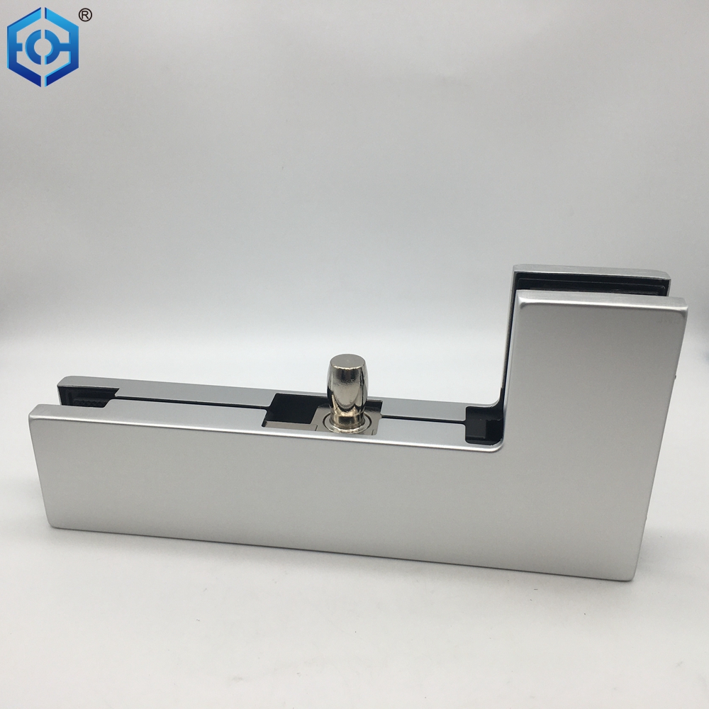 Aluminum Glass Door Patch Fitting L Patch Top Patch Glass Clamp for