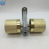 Golden Zinc Alloy Privacy Magnetic Door Knob Lock No Power