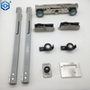 Ghost Door Invisible Track Bathroom Door Sliding Door Two-Way Buffer Sliding Gate Sliding Rail Wooden Door Hardware Accessories
