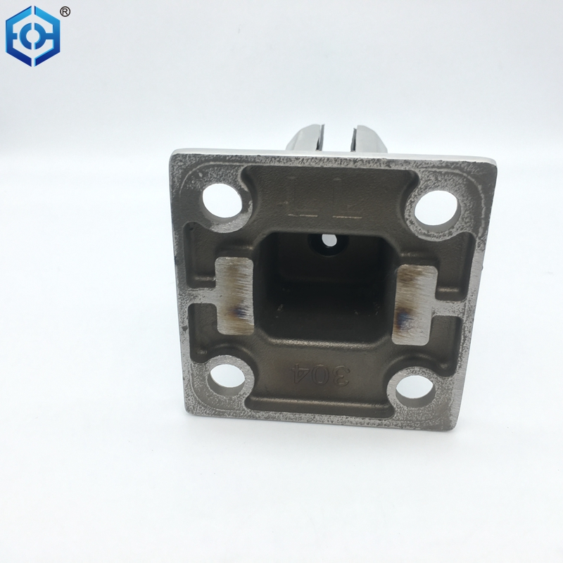 304 Stainless Steel Swimming Pool Glass Clip Polished Glass Spigot for Glass Fence