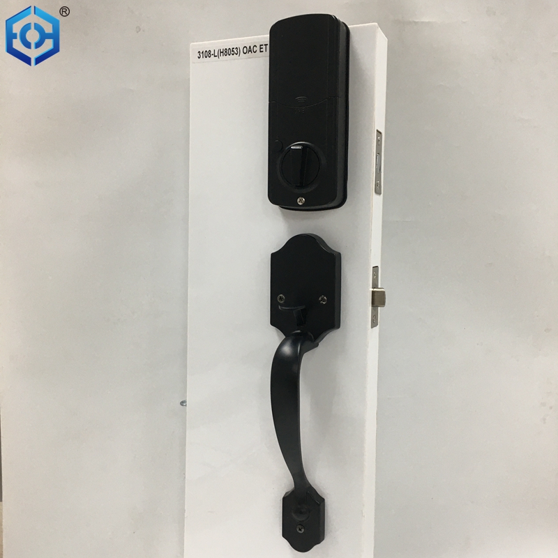 biometric door lock with card access