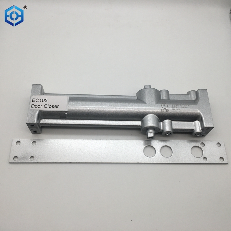 Concealed Overhead Door Closer Fire Rated For Glass Door Size 2-4 Adjustable