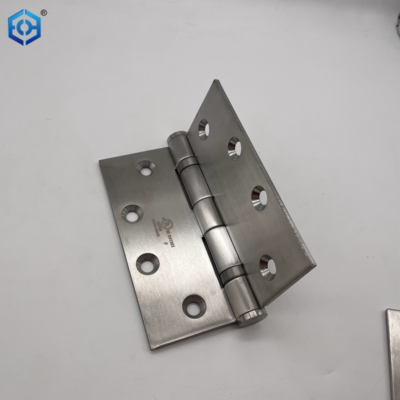 UL Certification SUS304 Fire Rated Bearing Handed Right Or Left Internal Wood Door Hinge