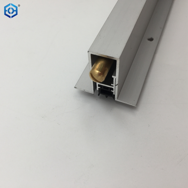 Automatic Door Bottom Under Door Seal with Double Neoprene Bulb Seal 1" Drop - 36" Mortised Automatic Door Sweep