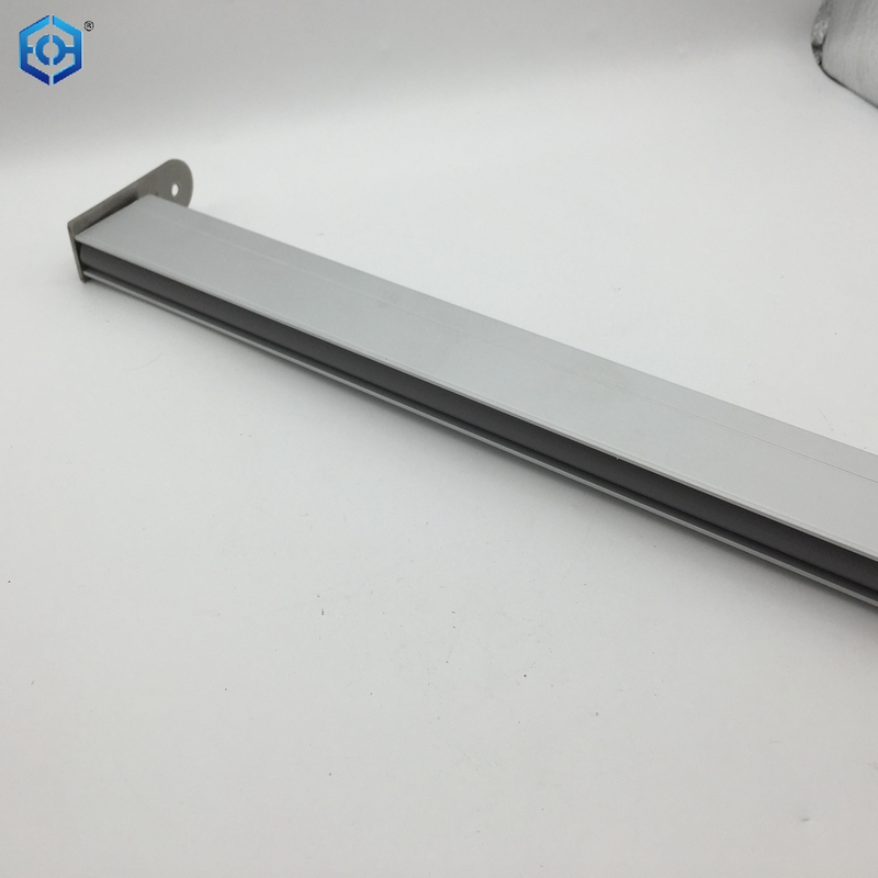 Surface Mounted Aluminum 36" Long Automatic Door Bottom Seal Under Door Seal with Double Neoprene Seal 