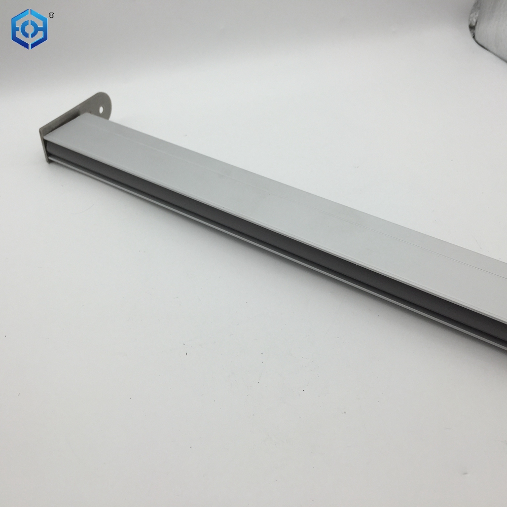 Surface Mounted Aluminum 36" Long Automatic Door Bottom Seal Under Door Seal with Double Neoprene Seal 