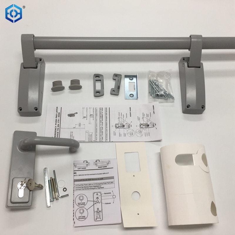 UL Panic Rated 36 In Wide Left Hand Reverse Cross Bar Panic Exit Device 