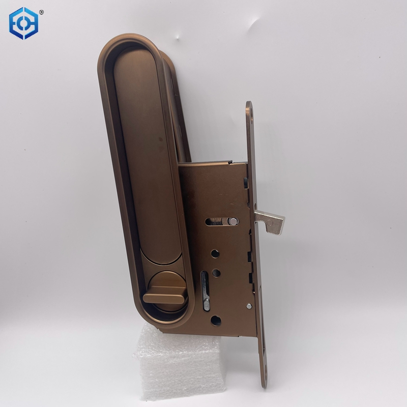 Zinc Alloy Invisible Recessed Handle Pocket Sliding Door Lock