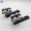 Aluminum Frame Bifold Glass Door Hardware without Lower Track