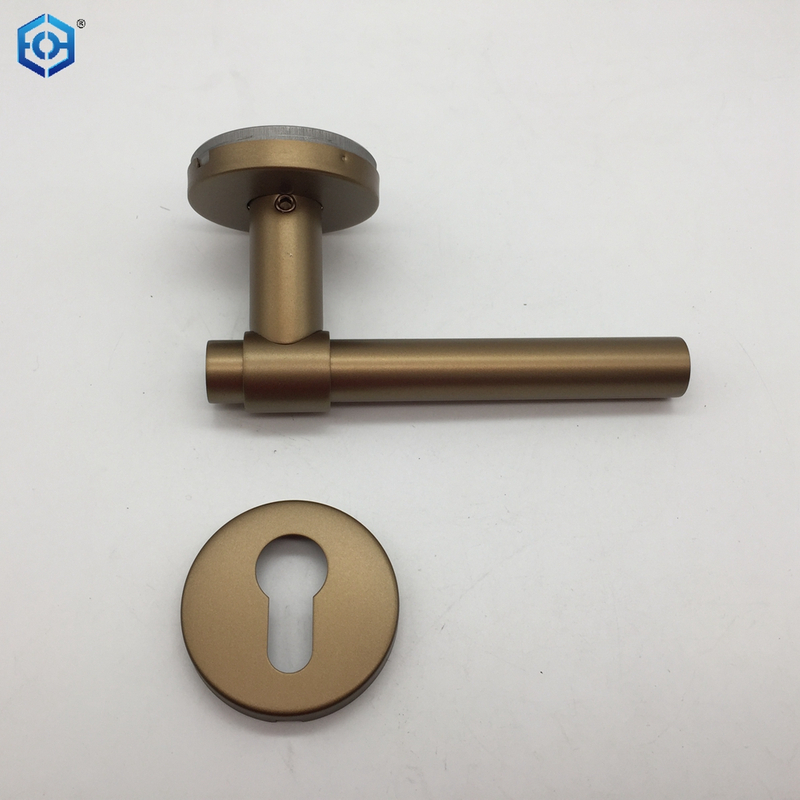 Special Finishes Modern Antique Bronze Stainless Steel Interior Door Lever Handle Lock Set