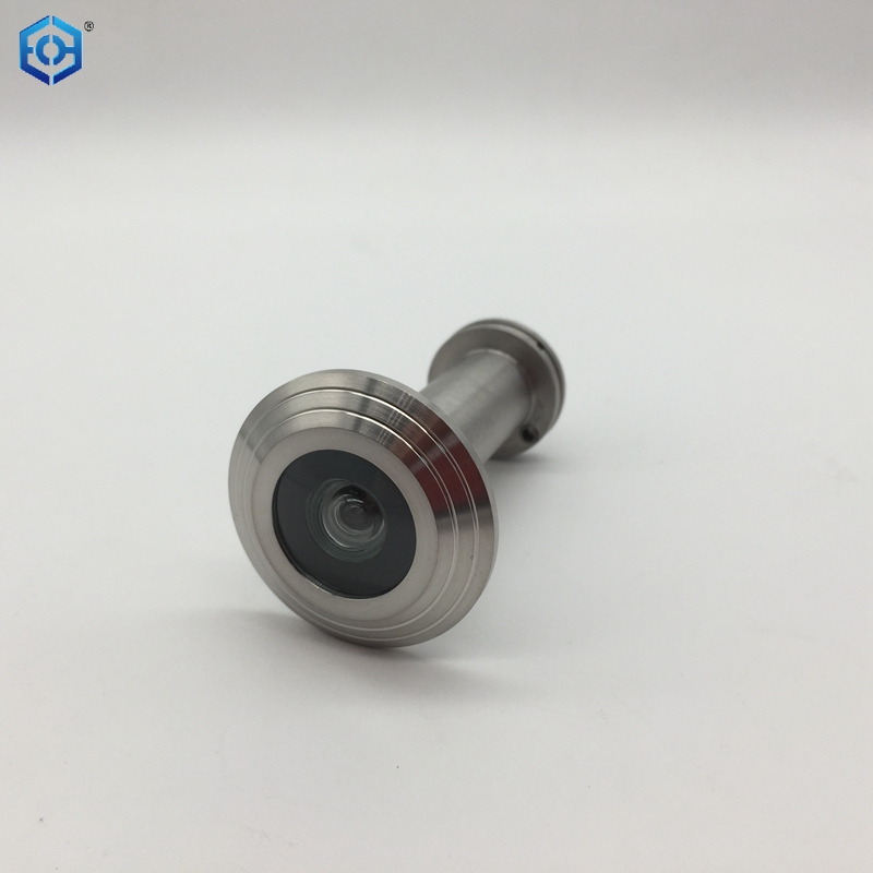 Stainless Steel Door Viewer with Heavy Duty Privacy Cover Door Peephole Replacement for Home Office Hotel