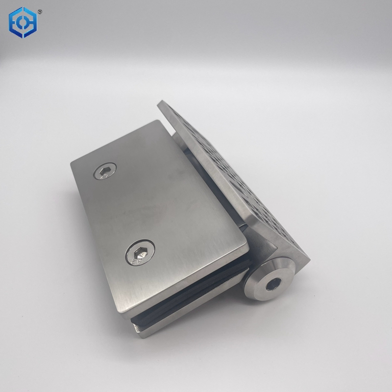 Stainless Steel 90 Degree Glass To Wall Hydraulic Hinge for Glass Pool Fencing 
