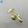 Golden Zinc Alloy Latch Lock Practical Clamp for Wooden Doors for Bathroom Kitchen And Toilet Doors